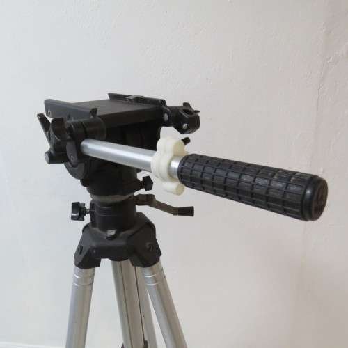 Manfrotto model 117 professional movie/video tripod