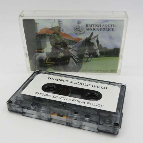 British South Africa Police Trumpet and Bugle calls cassette