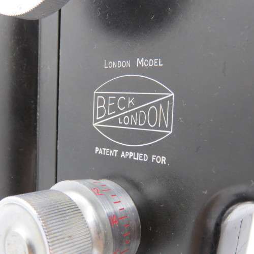 Vintage Beck London model 47 microscope