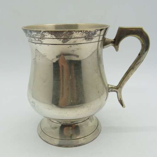 Vintage Silver plated mug