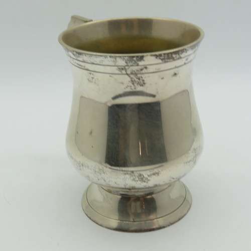 Vintage Silver plated mug