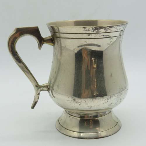 Vintage Silver plated mug