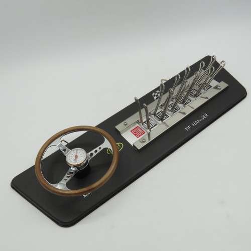 Vintage Elweco car dashboard belt and tie hanger