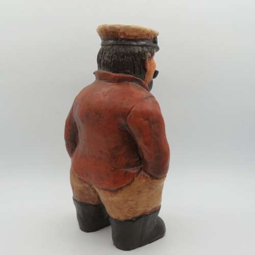 Vintage Sea Captain figurine - seems to be poly resin