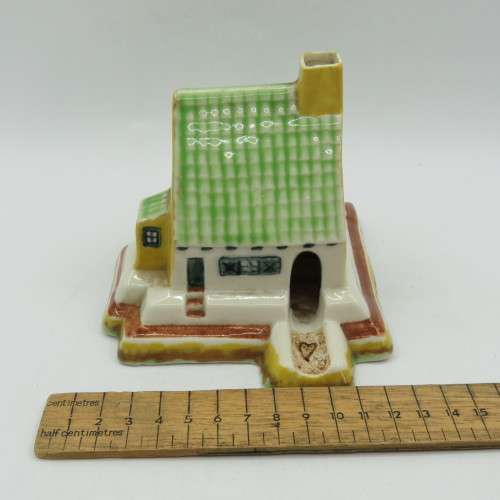 Vintage Vermont porcelain house ashtray