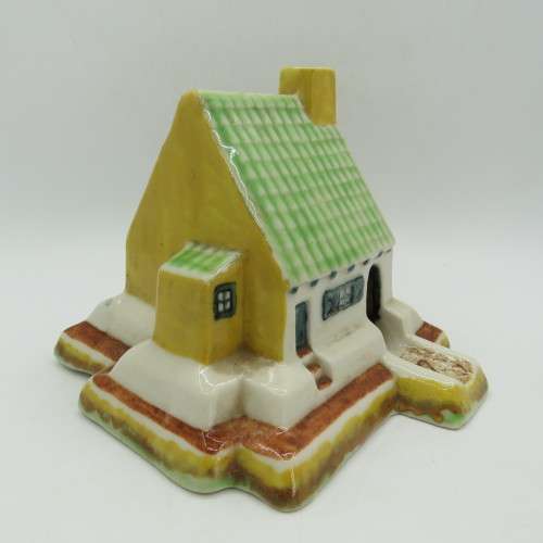 Vintage Vermont porcelain house ashtray