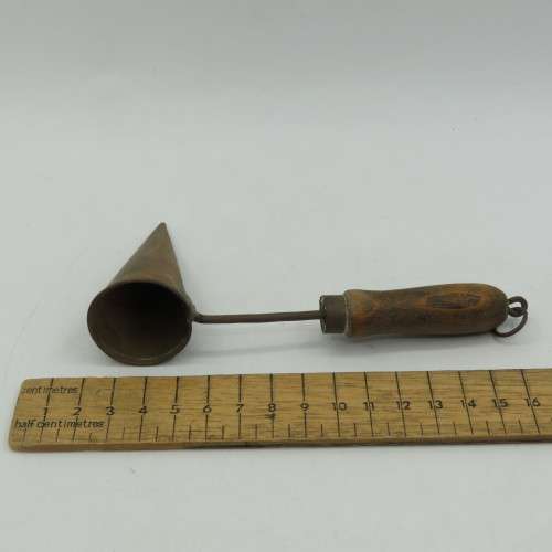 Vintage brass candle Snuffer