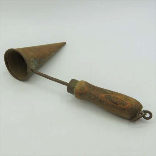 Vintage brass candle Snuffer