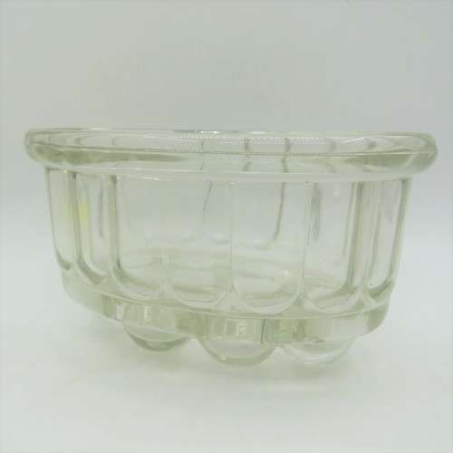 Vintage glass jelly mould