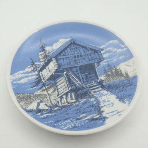 Vintage Porsgrund Norway display plate