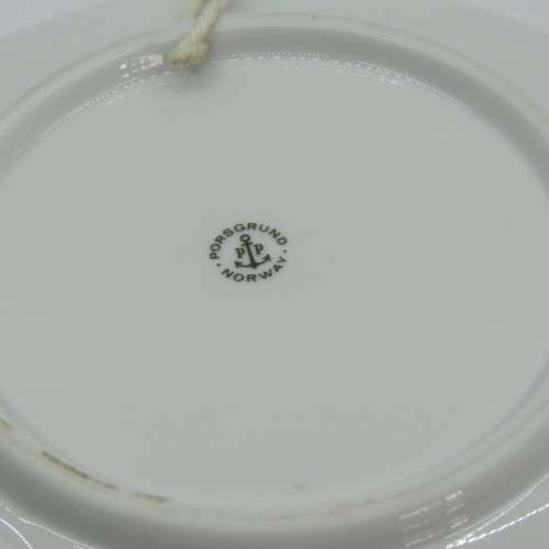 Vintage Porsgrund Norway display plate