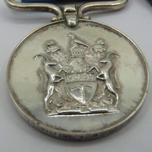 Set of Rhodesia medals issued to 7812 Inspector W.T. Bothwell