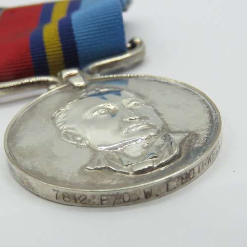Set of Rhodesia medals issued to 7812 Inspector W.T. Bothwell