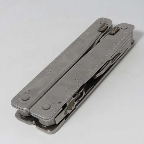 Victorinox Swiss tool multi tool in pouch - engraved Roland Muller 2002