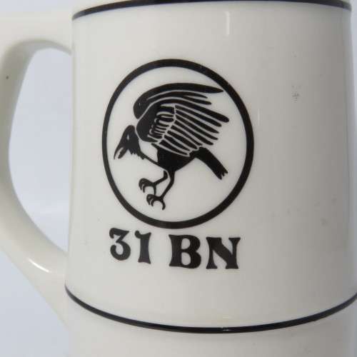31 Battalion OMEGA souvenir tankard