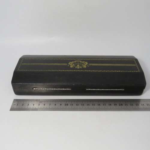 Vintage Shields mens travel jewellery box