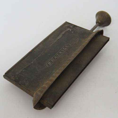 Antique Beatrice paraffin heater wick fitting