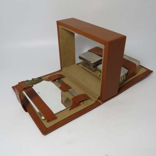 Vintage mens travelling grooming kit