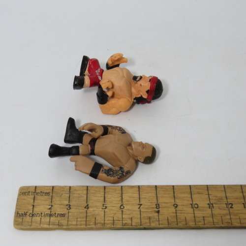 Lot of 5 WWE Rumblers figurines