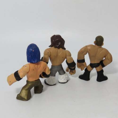 Lot of 5 WWE Rumblers figurines