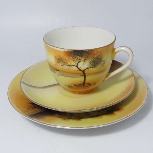 Vintage Noritake tea set - trio