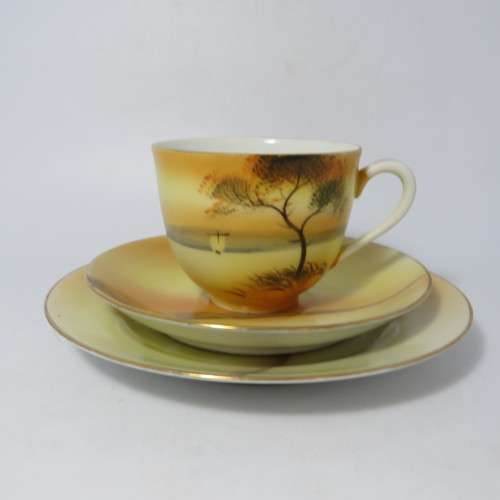 Vintage Noritake tea set - trio