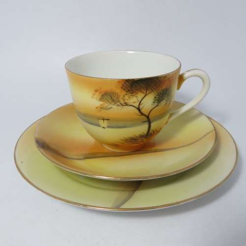 Vintage Noritake tea set - trio