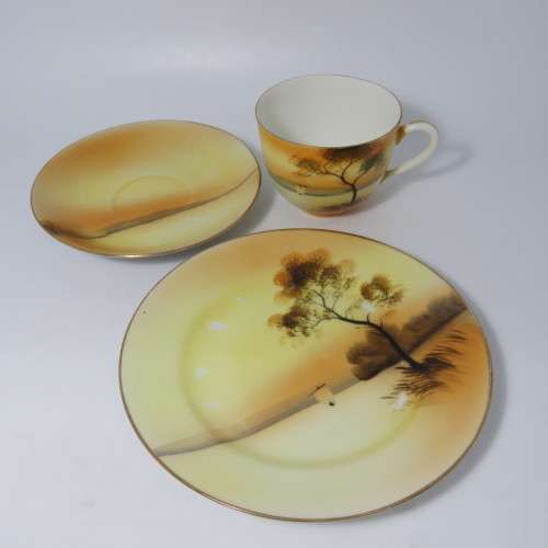 Vintage Noritake tea set - trio