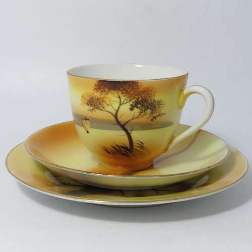 Vintage Noritake tea set - trio