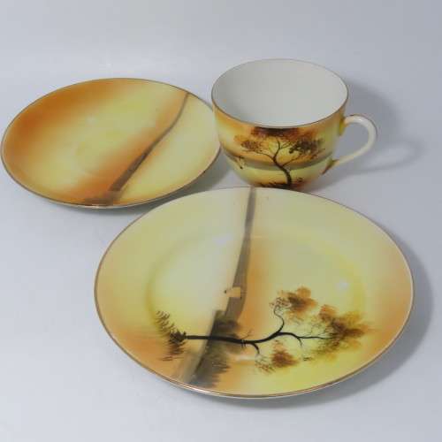 Vintage Noritake tea set - trio