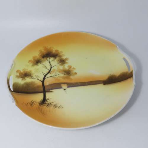 Vintage Noritake cake plate