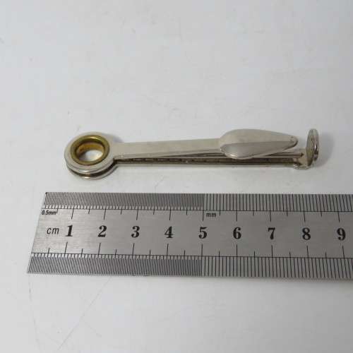 Vintage Angelo 358 Italy smoking pipe with Tabaco pouch