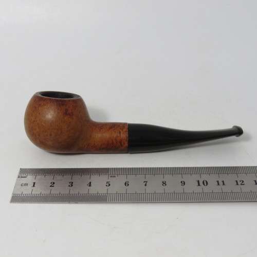 Vintage Angelo 358 Italy smoking pipe with Tabaco pouch