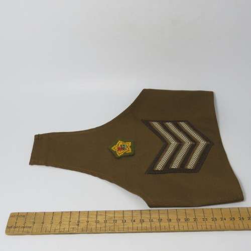 Pair of SADF Sergeant major rank brassards