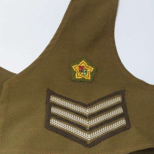Pair of SADF Sergeant major rank brassards