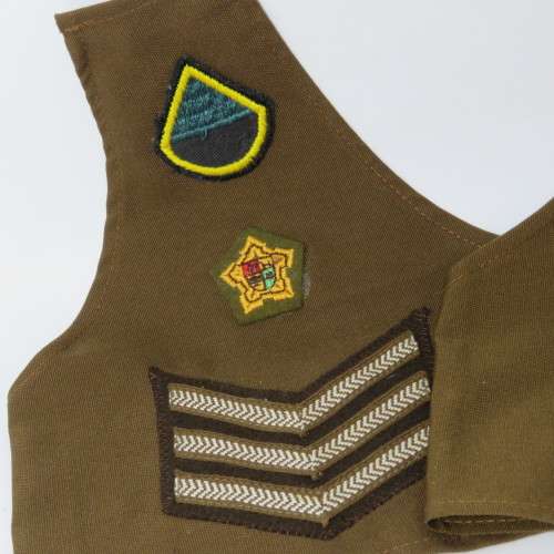 Pair of SADF Sergeant major rank brassards