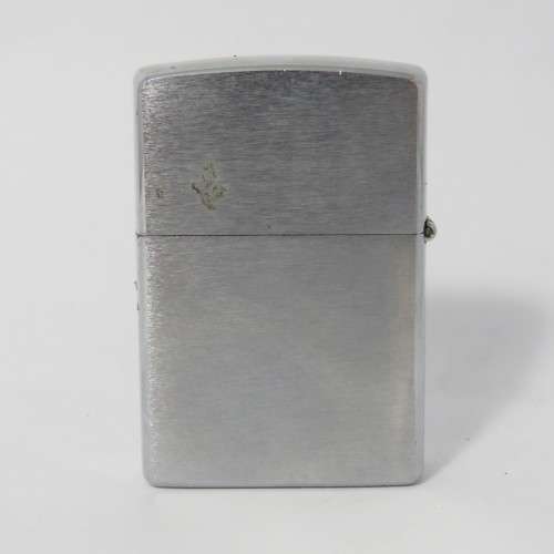 Stainless steel Zippo - no engraving
