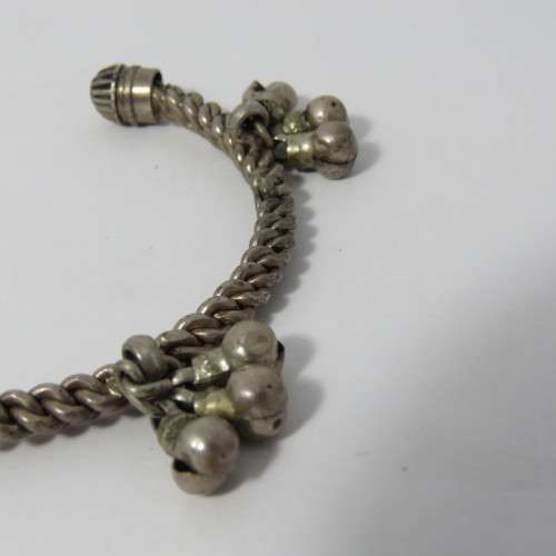 Vintage low grade silver bangle - weighs 21.0g