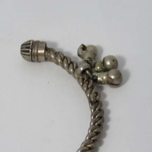 Vintage low grade silver bangle - weighs 21.0g