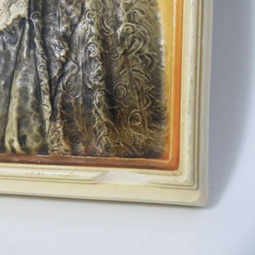 Very Unique Boer War Emily Hobhouse - Weldoenster 1899-1902 plaque - small chips - plaster paris