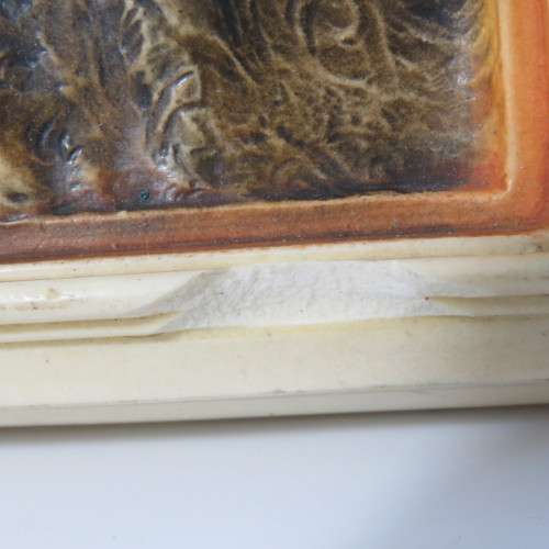 Very Unique Boer War Emily Hobhouse - Weldoenster 1899-1902 plaque - small chips - plaster paris