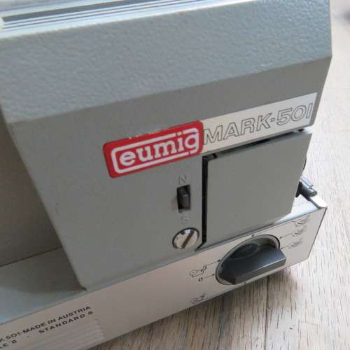Vintage Eumig Mark 501 projector for 8mm film - working