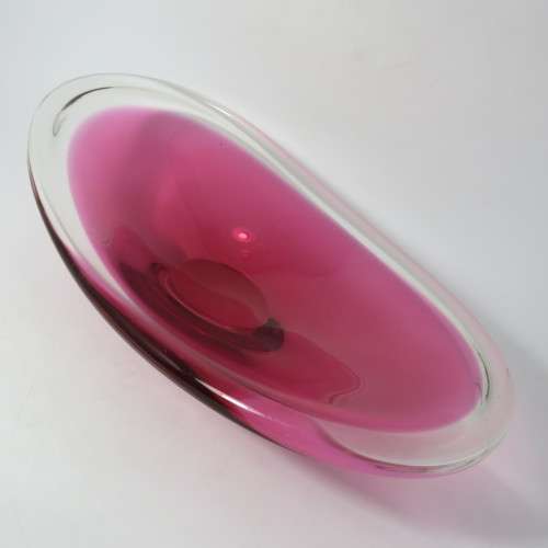 Beautiful Murano glass bowl - size 32 x 18cm