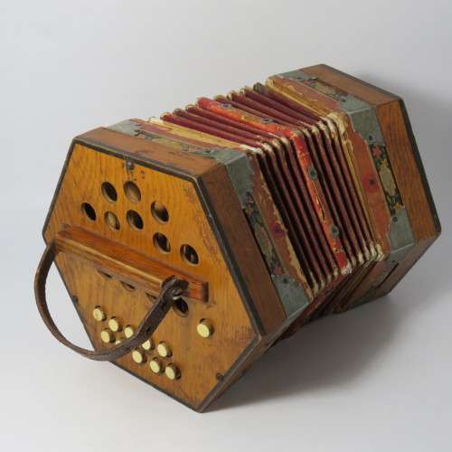 Vintage Boere Concertina - well used but intact
