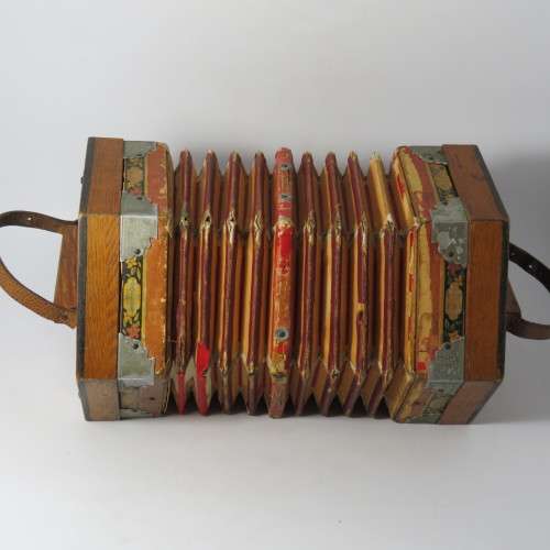 Vintage Boere Concertina - well used but intact