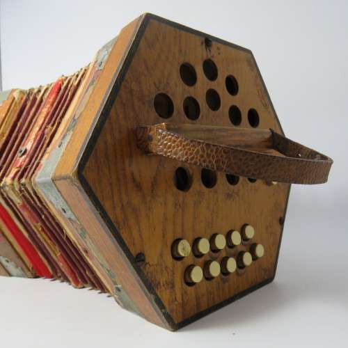 Vintage Boere Concertina - well used but intact