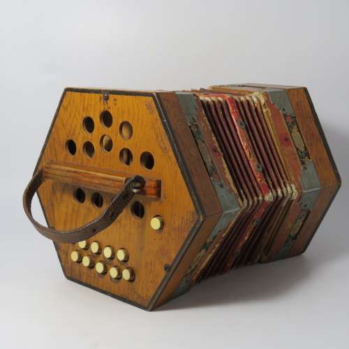 Vintage Boere Concertina - well used but intact