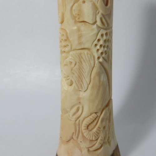 Big 5 slat and pepper shaker made from warthog tusks