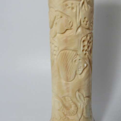 Big 5 slat and pepper shaker made from warthog tusks