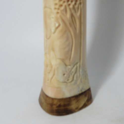 Big 5 slat and pepper shaker made from warthog tusks